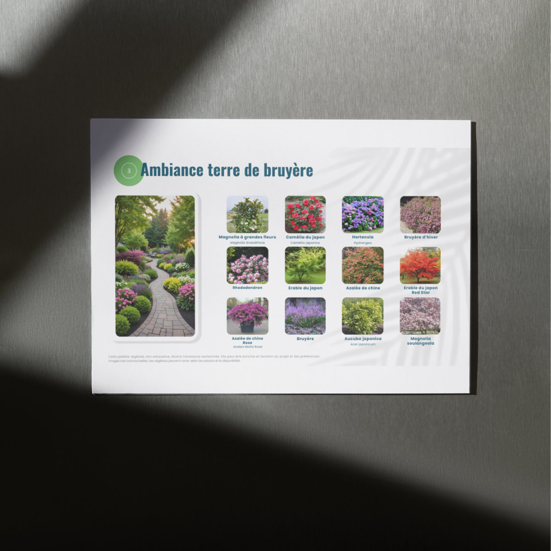 Palette végétale