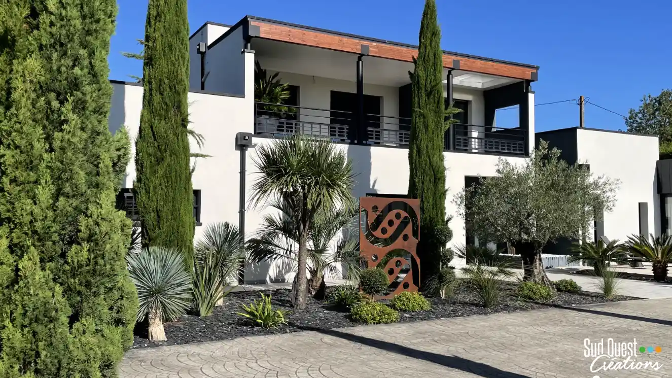 Aménagement paysager et terrasse à Colomiers